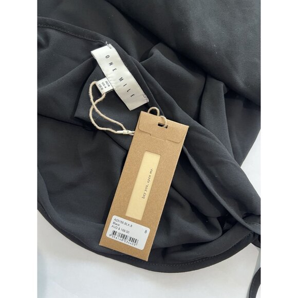 One Mile Maxine Maxi Skirt in Black - Picture 5 of 5